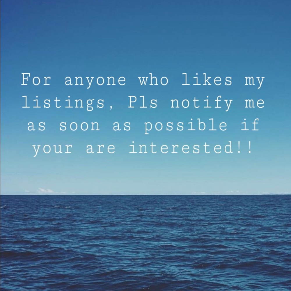 Just a reminder:) Not for sale